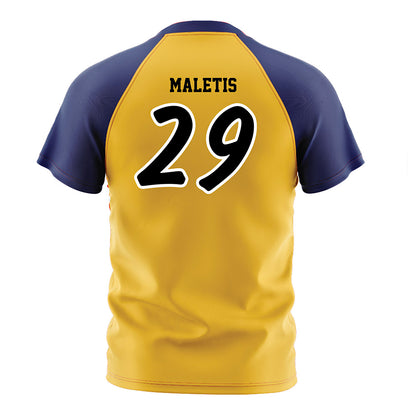 Marquette - NCAA Women's Soccer : Alexa Maletis - Gold Soccer Jersey