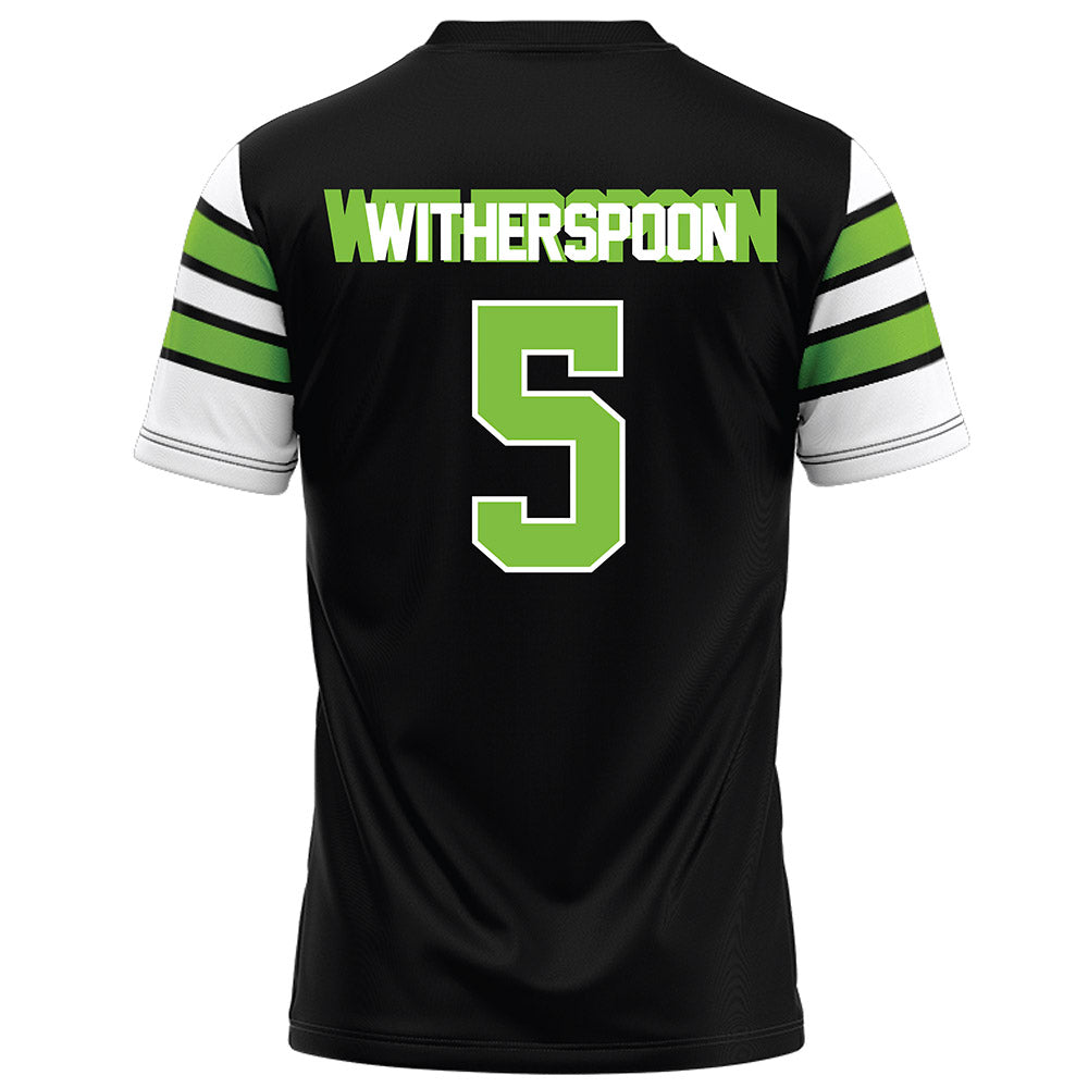 UAB - NCAA Football : Lee Witherspoon - Black Football Jersey Football Jersey