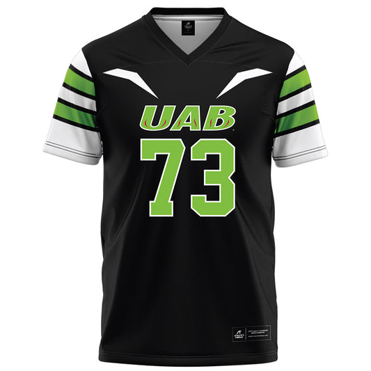UAB - NCAA Football : Mason Chorak - Black Football Jersey Football Jersey