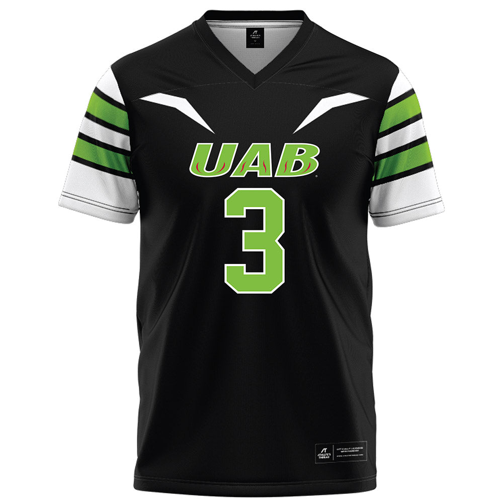 UAB - NCAA Football : Ray Thornton III - Black Jersey