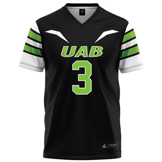 UAB - NCAA Football : Ray Thornton III - Black Jersey