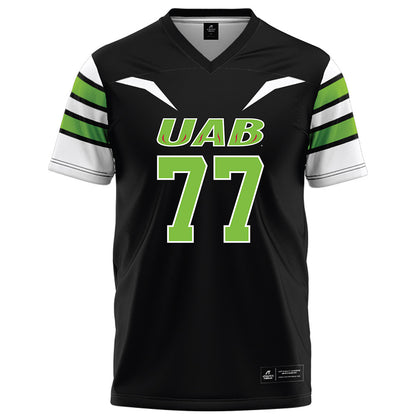 UAB - NCAA Football : Logan Moore - Black Jersey
