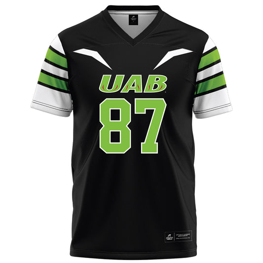 UAB - NCAA Football : Connor Harby - Black Jersey
