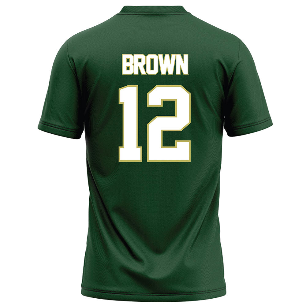 UAB - NCAA Football : Tmac Brown - Green Football Jersey Football Jersey