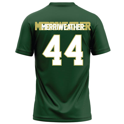 UAB - NCAA Football : Miquon Merriweather - Green Football Jersey Football Jersey