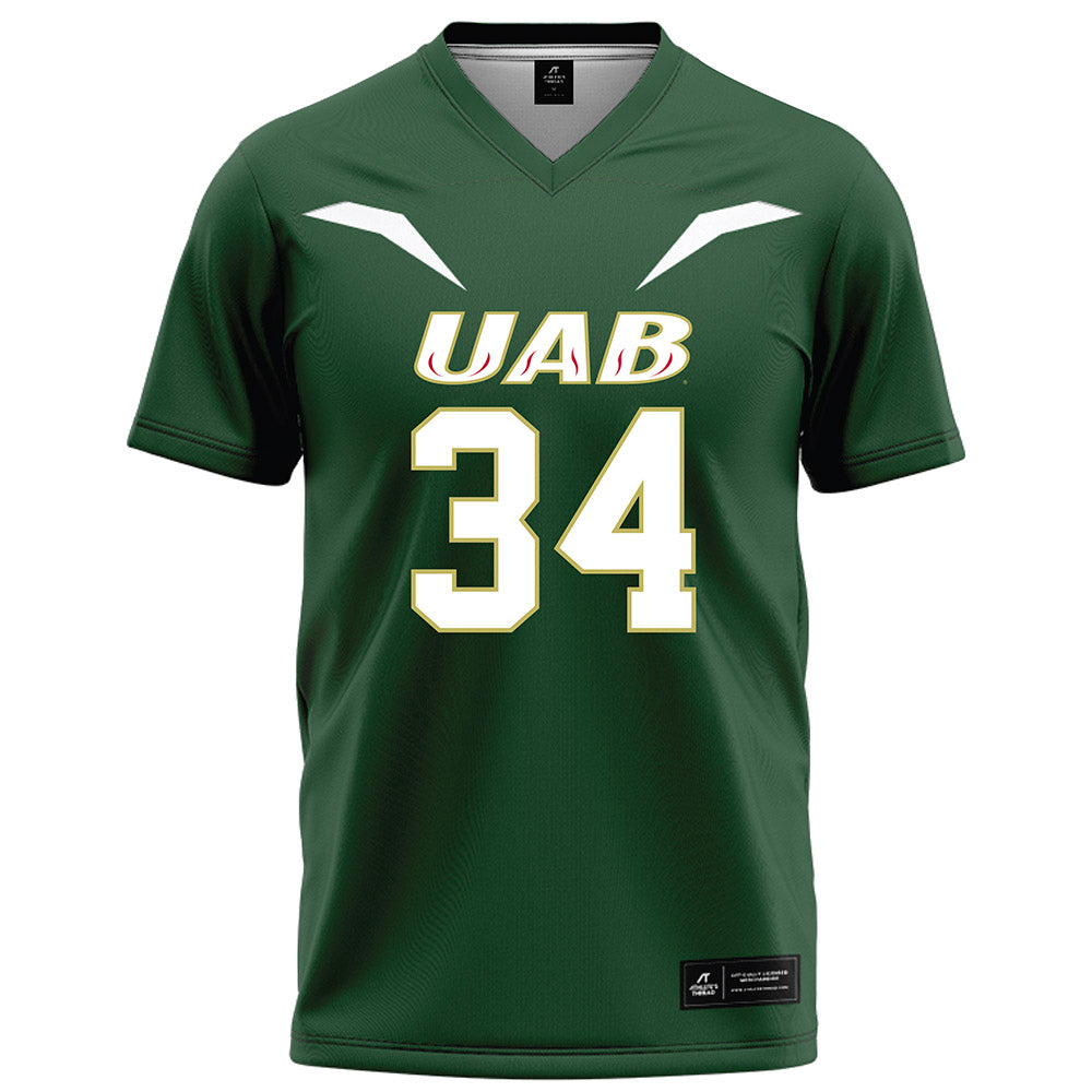 UAB - NCAA Football : Jonathan Allen - Green Jersey