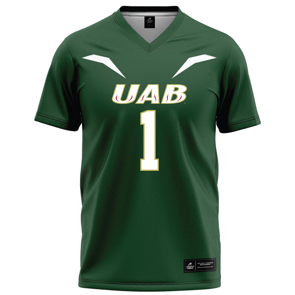 UAB - NCAA Football : Colby Dempsey - Green Jersey
