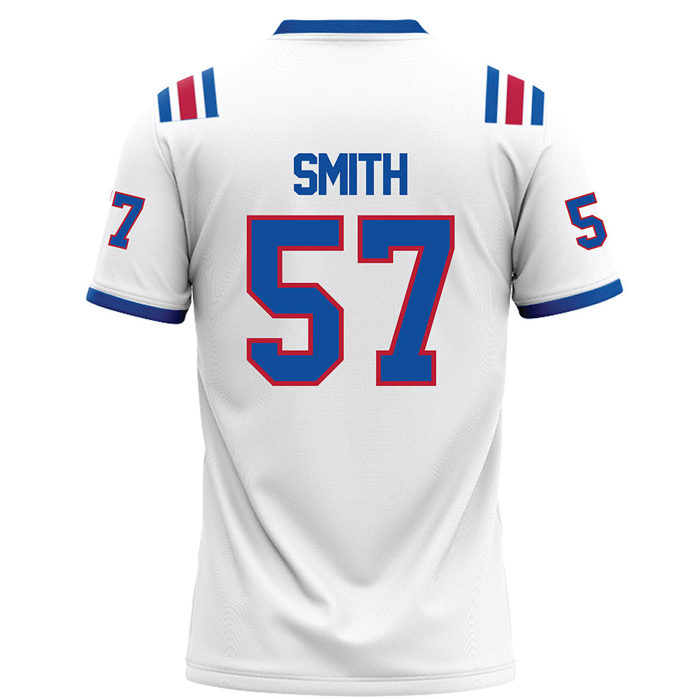 LA Tech - NCAA Football : Jadon Smith - White Football Jersey