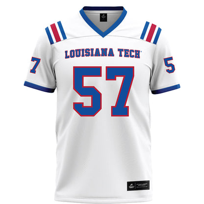 LA Tech - NCAA Football : Jadon Smith - White Football Jersey