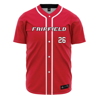 Fairfield - NCAA Baseball : Ryan Maiorano - Baseball Jersey