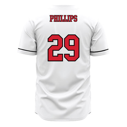 Fairfield - NCAA Baseball : Peter Phillips - Baseball Jersey