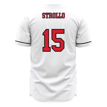 Fairfield - NCAA Baseball : Ryan Strollo - Baseball Jersey