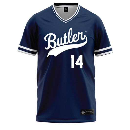 Butler - NCAA Baseball : Shane Kilfoyle - Navy Baseball Jersey