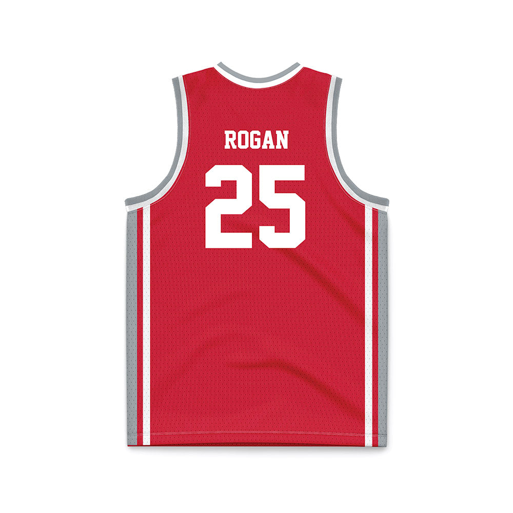 Fairfield - NCAA Men's Basketball : Michael Rogan - Basketball Jersey Red