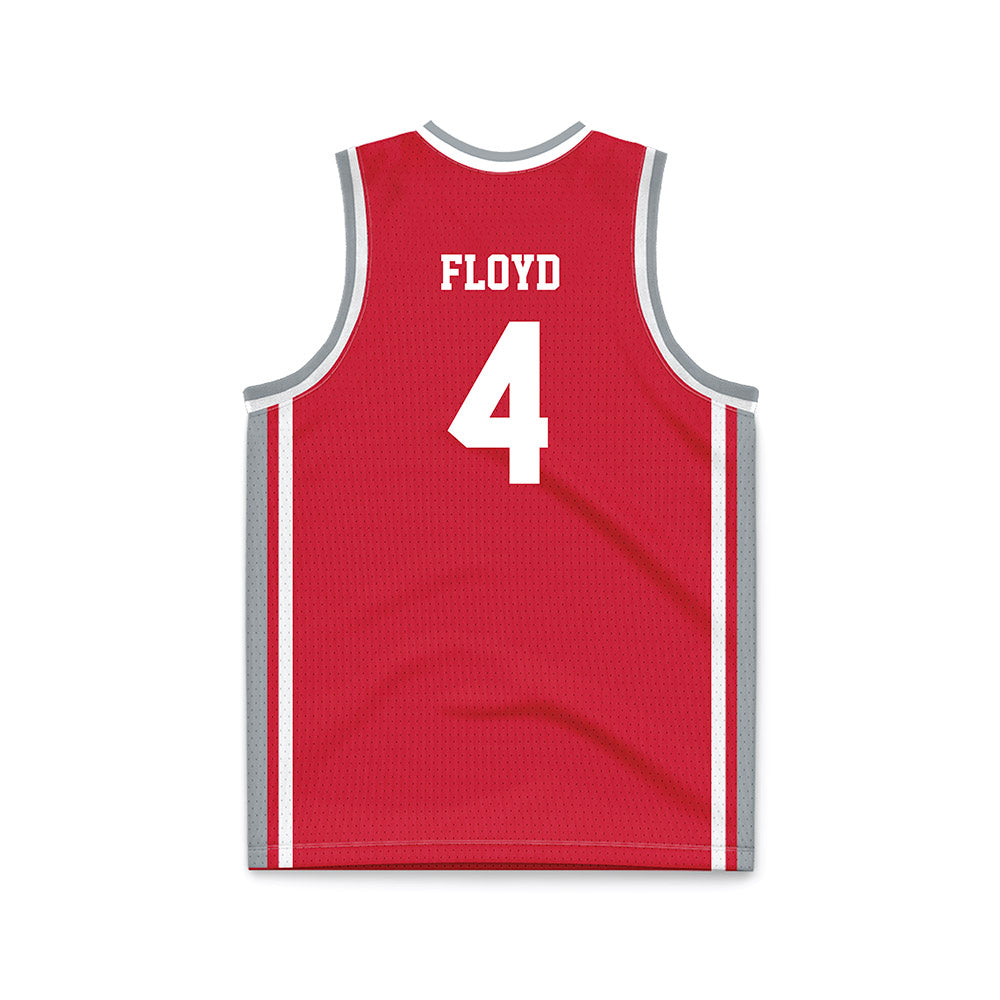Fairfield - NCAA Men's Basketball : Jasper Floyd - Basketball Jersey Red