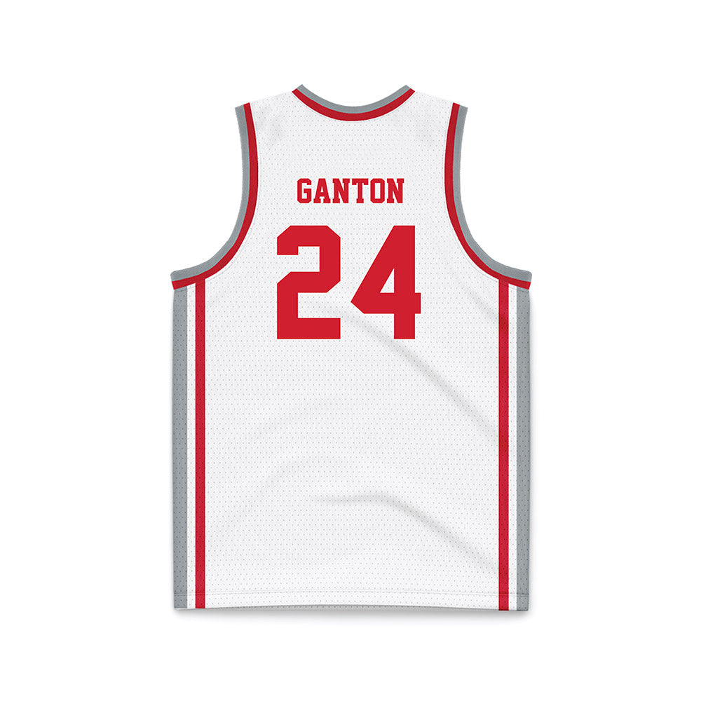 Fairfield - NCAA Men's Basketball : Joe Ganton - Basketball Jersey White