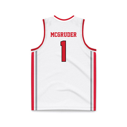 Fairfield - NCAA Women's Basketball : Kendall McGruder - Basketball Jersey White