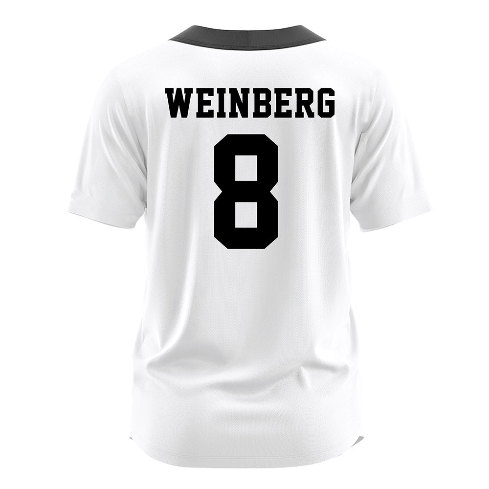 Fairfield - NCAA Softball : Alyssa Weinberg - Baseball Jersey White