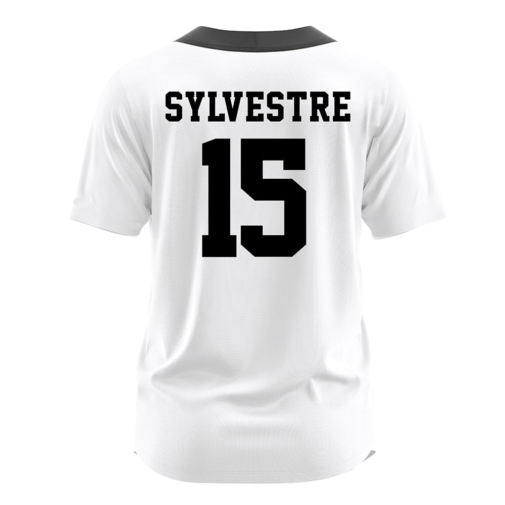 Fairfield - NCAA Softball : Morgan Sylvestre - Baseball Jersey White