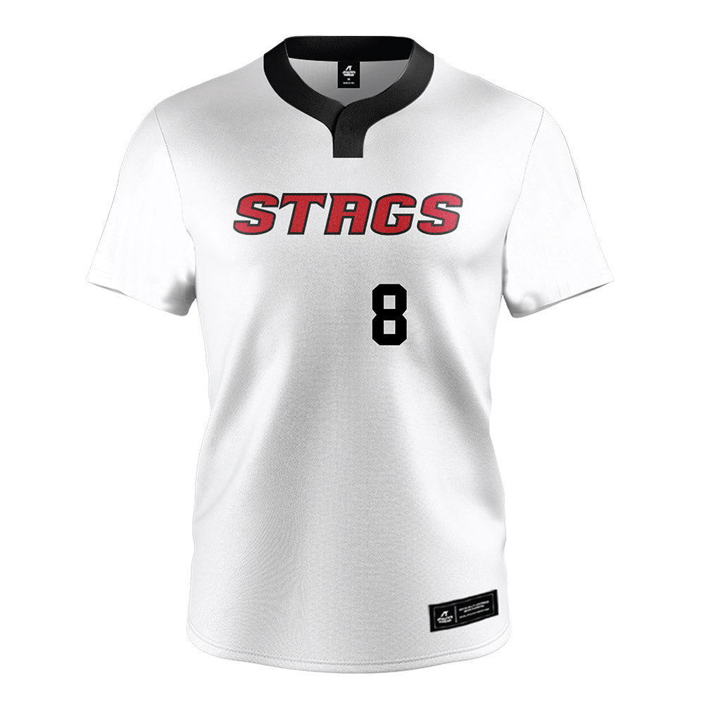 Fairfield - NCAA Softball : Alyssa Weinberg - Baseball Jersey White