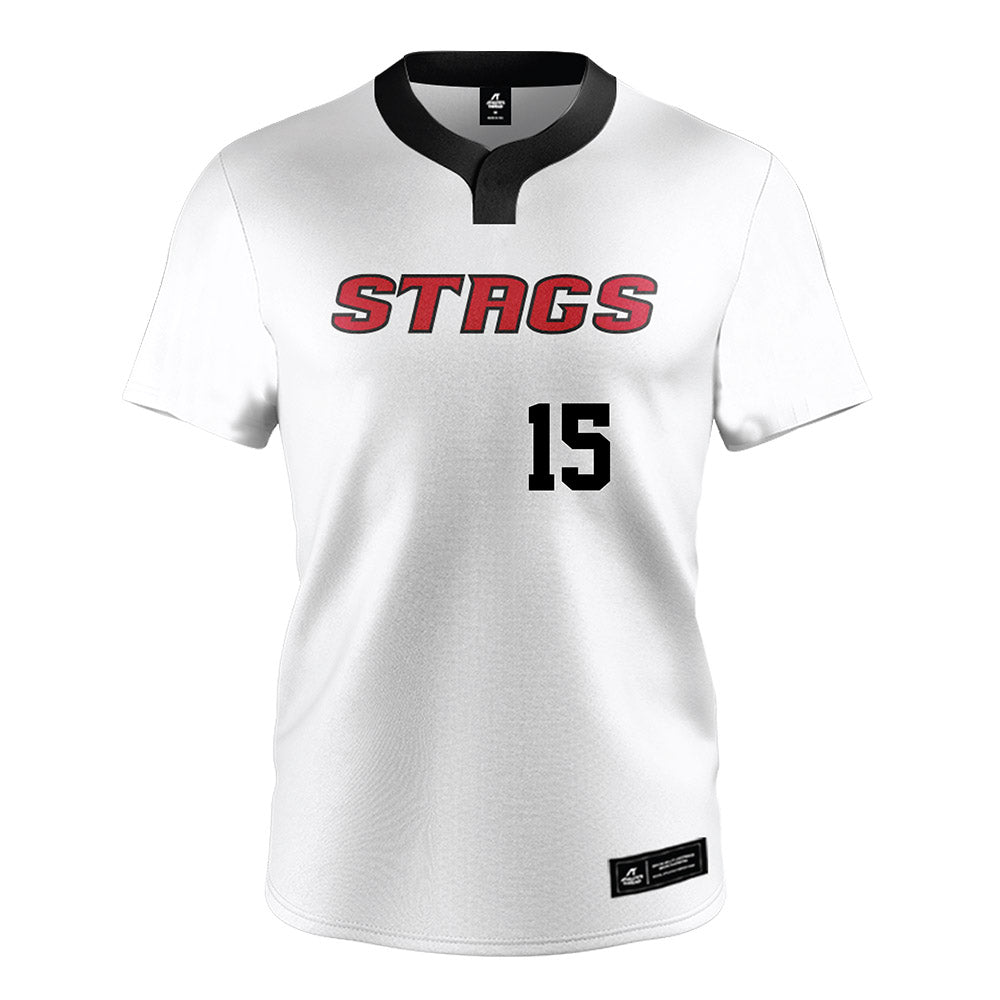 Fairfield - NCAA Softball : Morgan Sylvestre - Baseball Jersey White