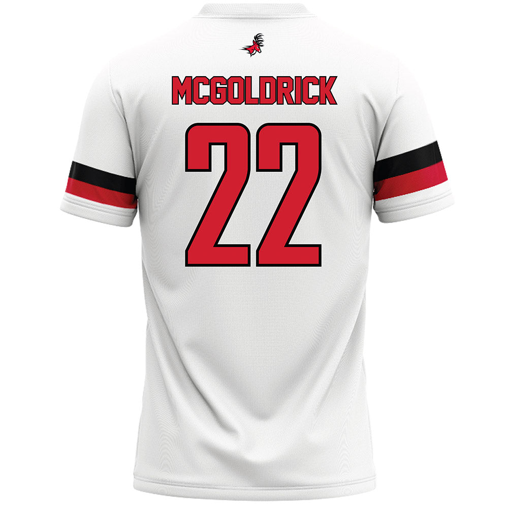 Fairfield - NCAA Men's Lacrosse : PJ McGoldrick - Lacrosse Jersey White