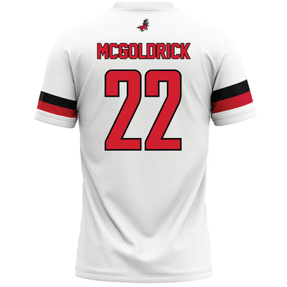 Fairfield - NCAA Men's Lacrosse : PJ McGoldrick - Lacrosse Jersey White