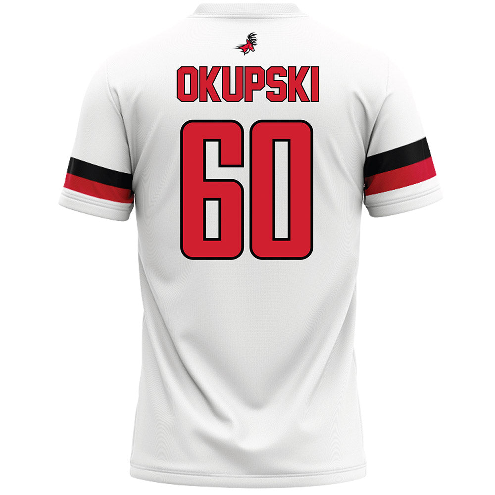Fairfield - NCAA Men's Lacrosse : John Okupski - Lacrosse Jersey White