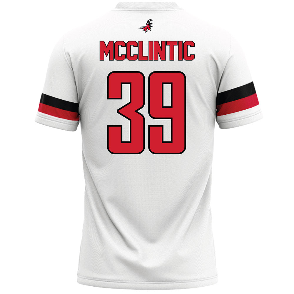 Fairfield - NCAA Men's Lacrosse : Austin McClintic - Lacrosse Jersey White