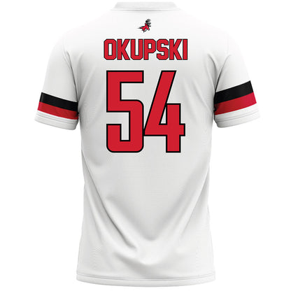 Fairfield - NCAA Men's Lacrosse : Luke Okupski - Lacrosse Jersey White