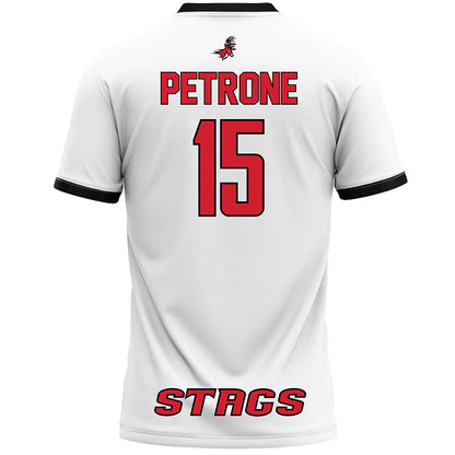 Fairfield - NCAA Women's Lacrosse : Eva Petrone - Lacrosse Jersey White