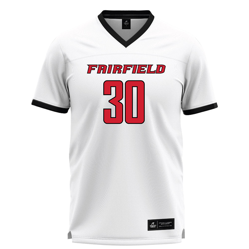 Fairfield - NCAA Women's Lacrosse : Elizabeth Talluto - Lacrosse Jersey White