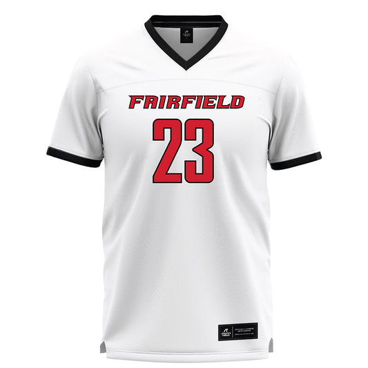 Fairfield - NCAA Women's Lacrosse : Lindsey Barnes - Lacrosse Jersey White