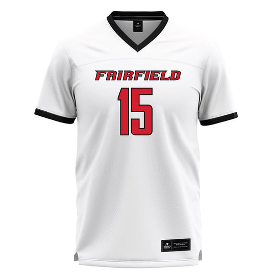 Fairfield - NCAA Women's Lacrosse : Eva Petrone - Lacrosse Jersey White