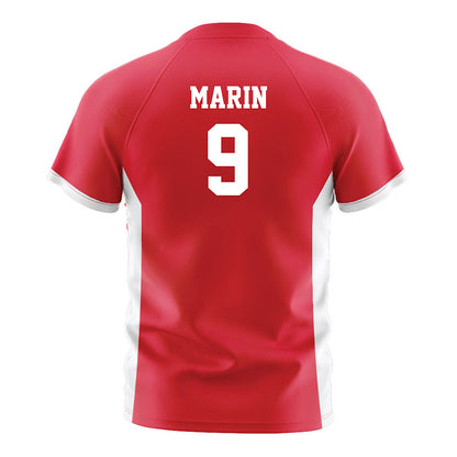 Fairfield - NCAA Men's Soccer : Alex Marin - Soccer Jersey Red