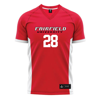 Fairfield - NCAA Men's Soccer : Tyler Reavis - Soccer Jersey Red