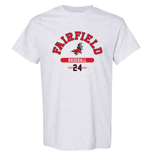 Fairfield - NCAA Baseball : Matt Bergevin - T-Shirt Classic Fashion Shersey