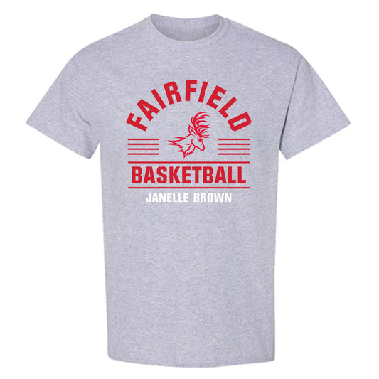 Fairfield - NCAA Women's Basketball : Janelle Brown - T-Shirt Classic Fashion Shersey