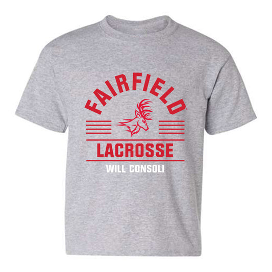 Fairfield - NCAA Men's Lacrosse : Will Consoli - Youth T-Shirt Classic Fashion Shersey