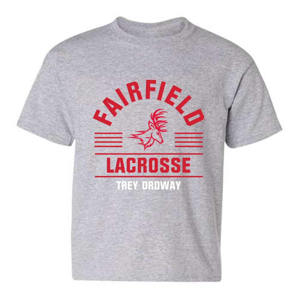 Fairfield - NCAA Men's Lacrosse : Trey Ordway - Youth T-Shirt Classic Fashion Shersey