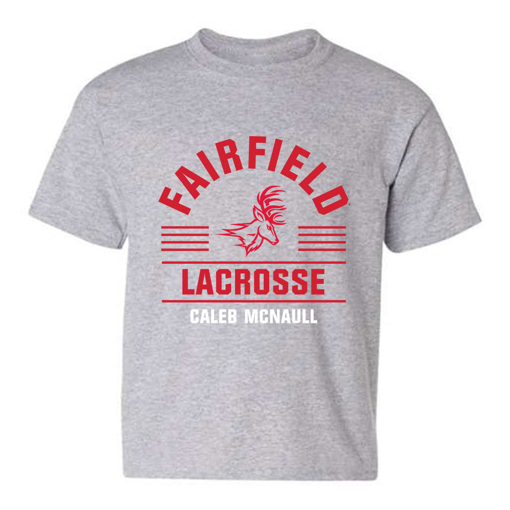 Fairfield - NCAA Men's Lacrosse : Caleb McNaull - Youth T-Shirt Classic Fashion Shersey