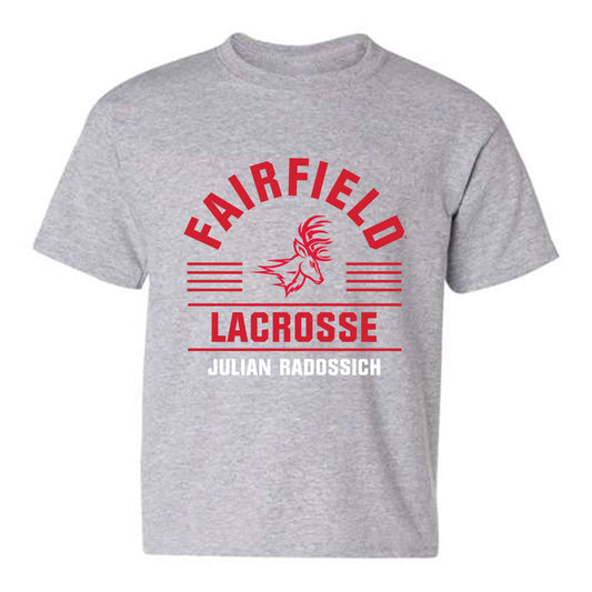 Fairfield - NCAA Men's Lacrosse : Julian Radossich - Youth T-Shirt Classic Fashion Shersey