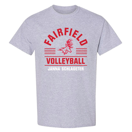 Fairfield - NCAA Women's Volleyball : Janna Schlageter - T-Shirt   Classic Fashion Shersey