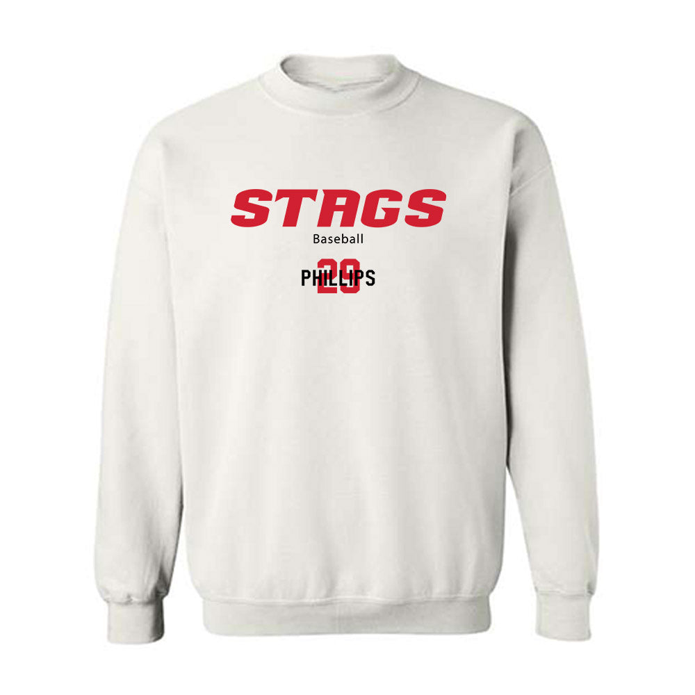 Fairfield - NCAA Baseball : Peter Phillips - Crewneck Sweatshirt Classic Fashion Shersey