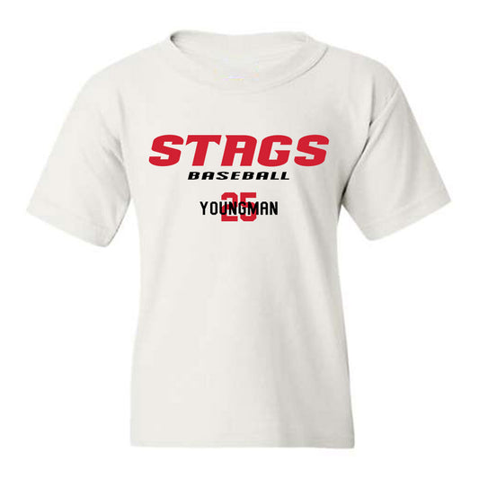 Fairfield - NCAA Baseball : Will Youngman - Youth T-Shirt Classic Fashion Shersey