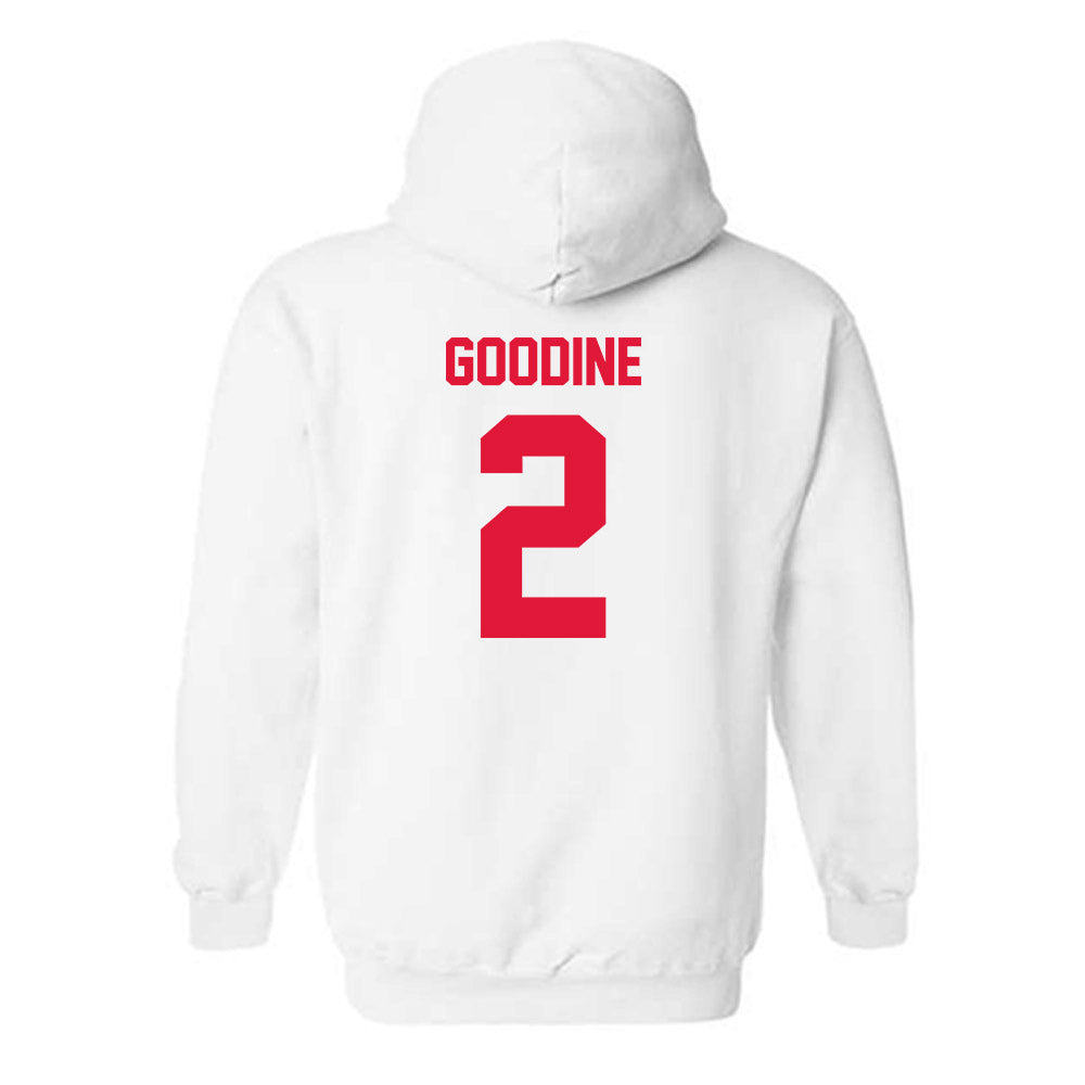 Fairfield - NCAA Men's Basketball : Brycen Goodine - Hooded Sweatshirt Classic Shersey