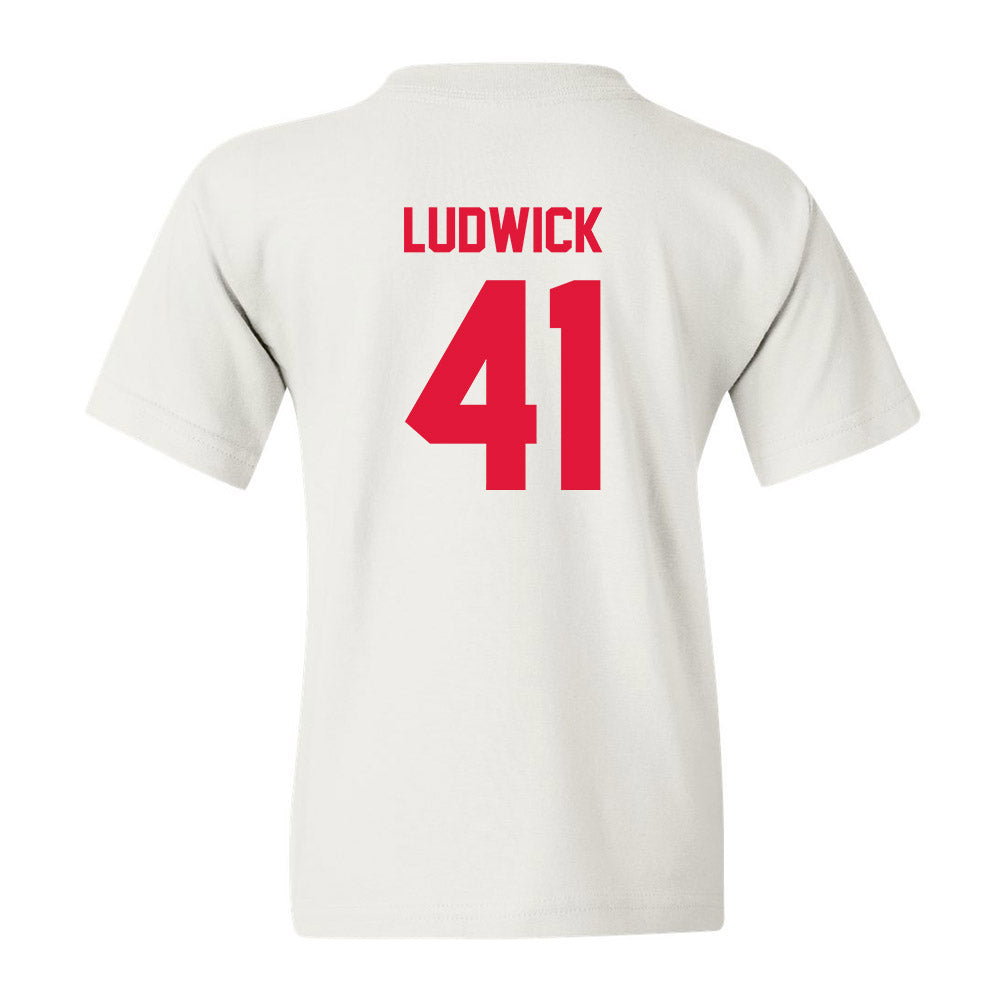 Fairfield - NCAA Baseball : Eric Ludwick - Youth T-Shirt Classic Shersey