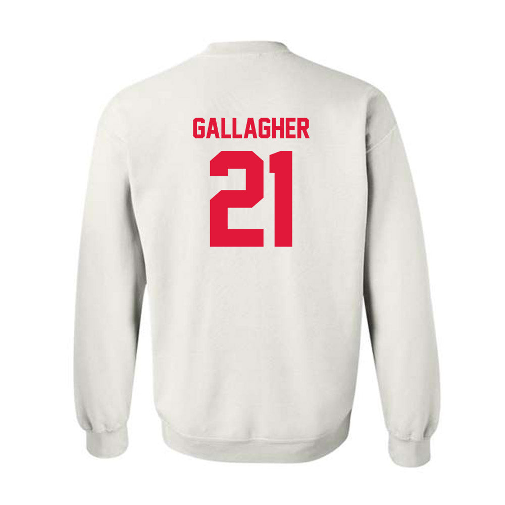 Fairfield - NCAA Women's Basketball : Nicole Gallagher - Crewneck Sweatshirt Classic Shersey