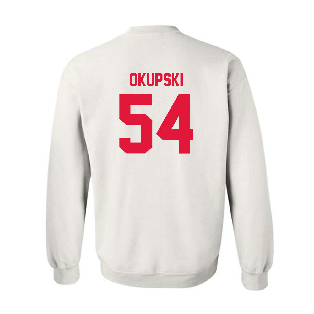 Fairfield - NCAA Men's Lacrosse : Luke Okupski - Crewneck Sweatshirt Classic Shersey