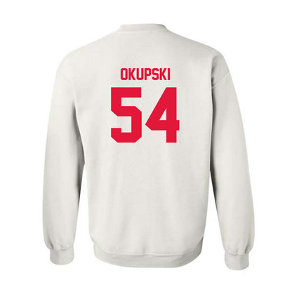 Fairfield - NCAA Men's Lacrosse : Luke Okupski - Crewneck Sweatshirt Classic Shersey